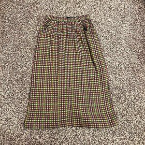 Ace & Jig Midi Plaid Skirt
